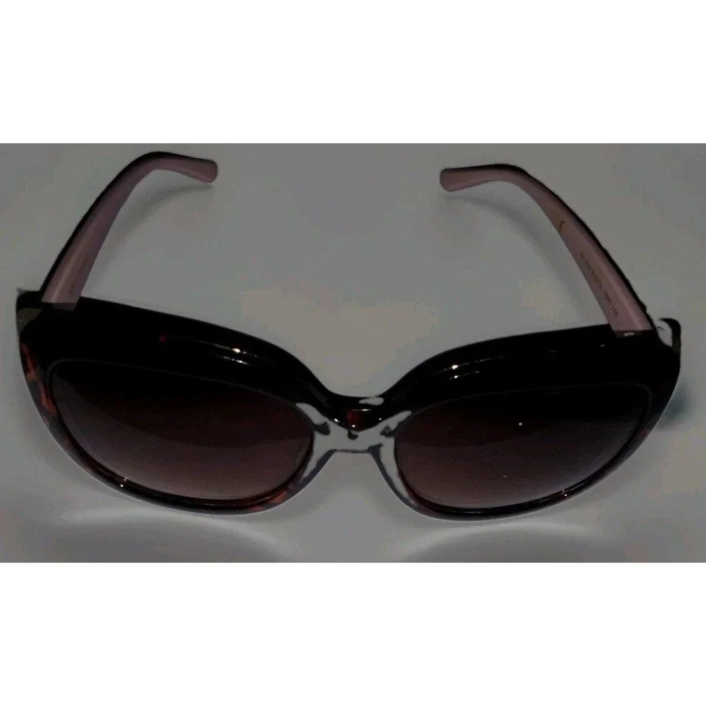 Betsey Johnson Leopard Tortoise Shell Sunglasses Brown Lens Animal Print